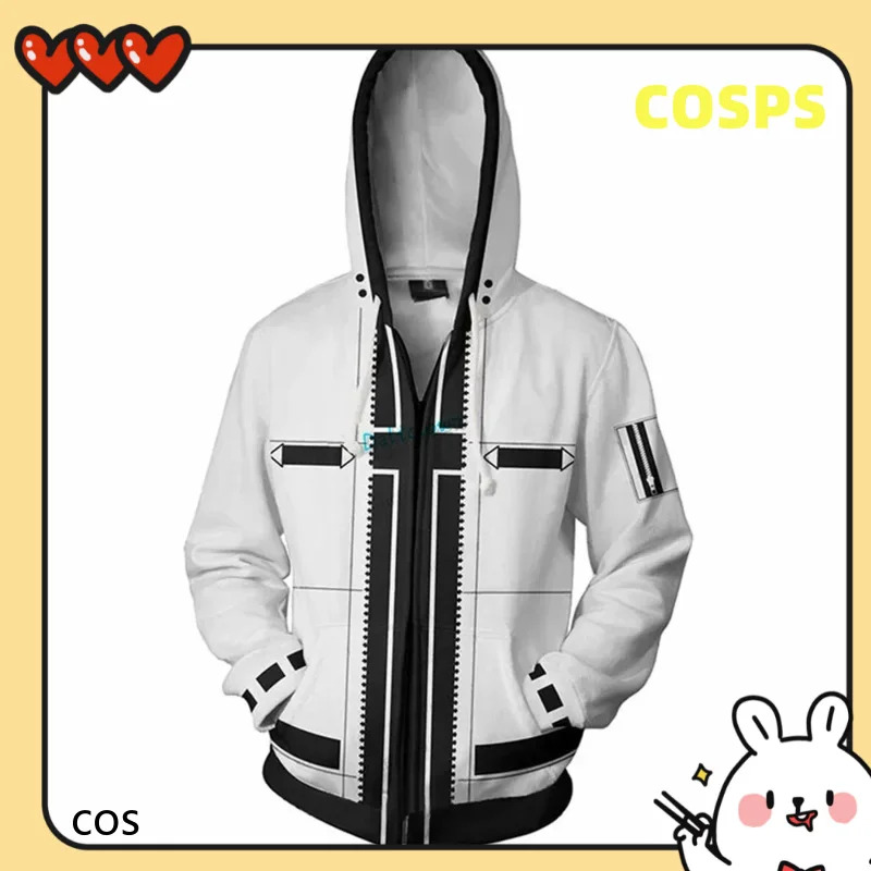 3D Printing Game - NO5 Anime game hoodie sweatshirt 3D