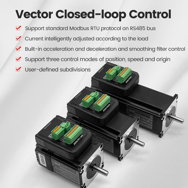 Stepper Motor - 2 Phase RS485 Nema 23 Integrated