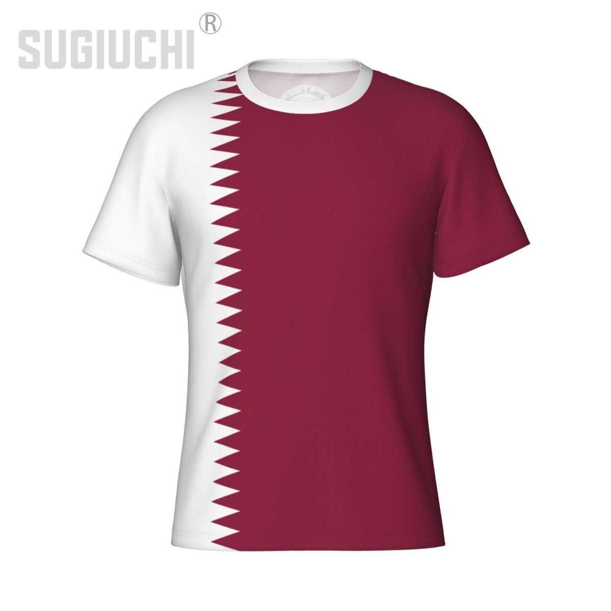 Tight Sports T-shirt Qatar Fla - 3D Printing Qatar ulasan dan harga