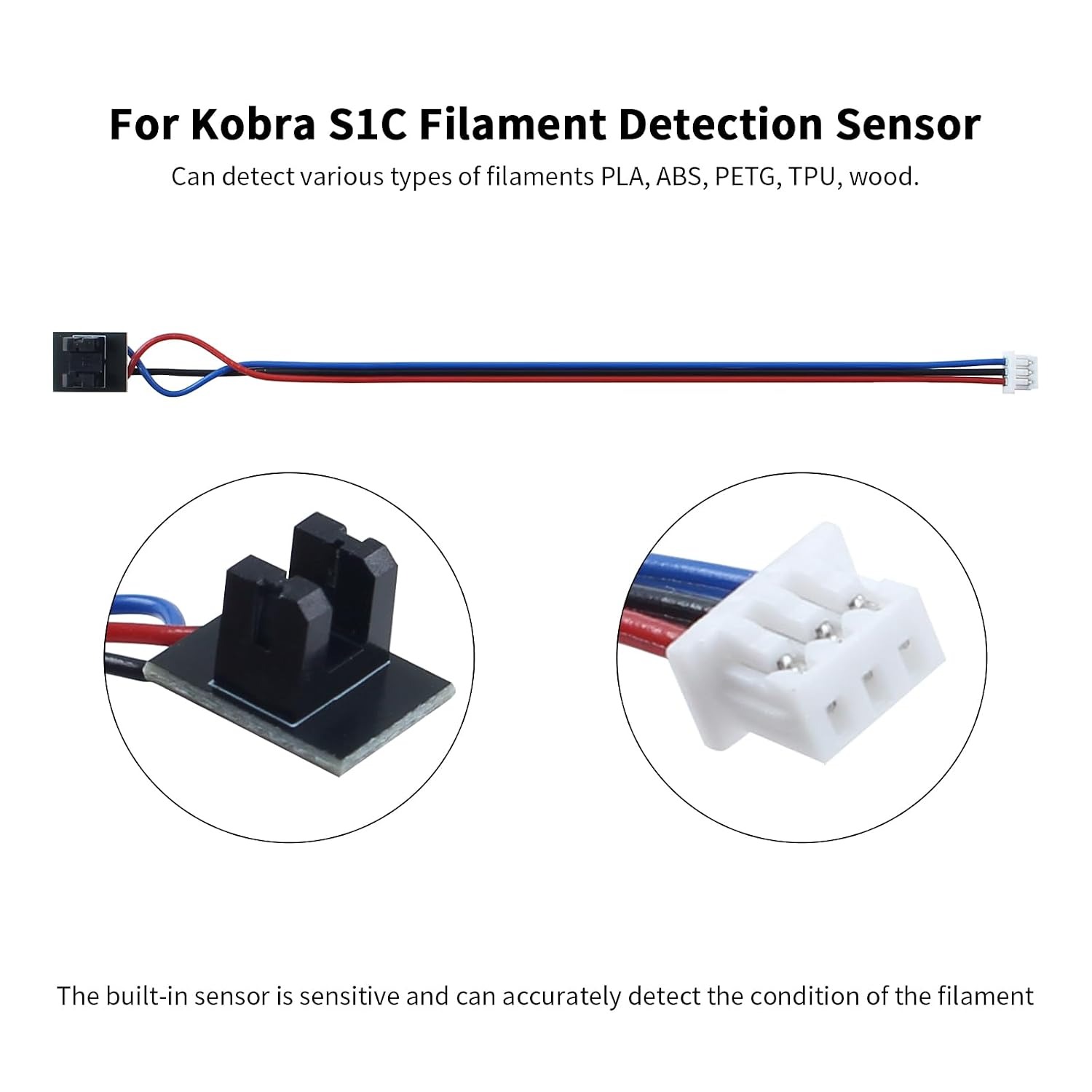 for Kobra S1/ S1C Filament Det - 3D Printing Fff ulasan dan harga