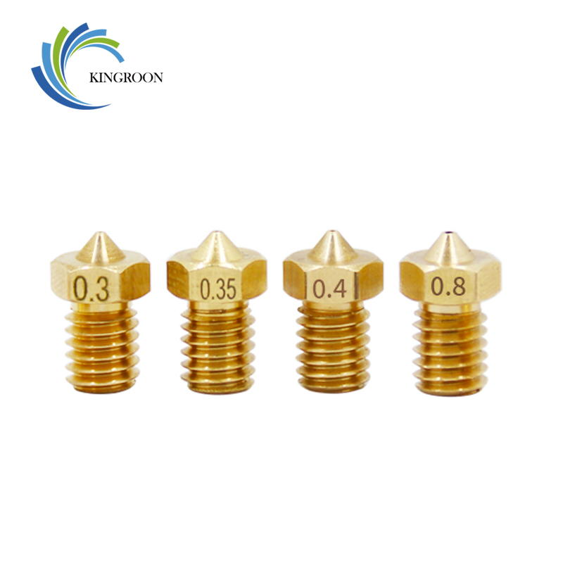 5pcs/lot V5 V6 Nozzle 0.2 0.25 - 3D Printing Fff ulasan dan harga