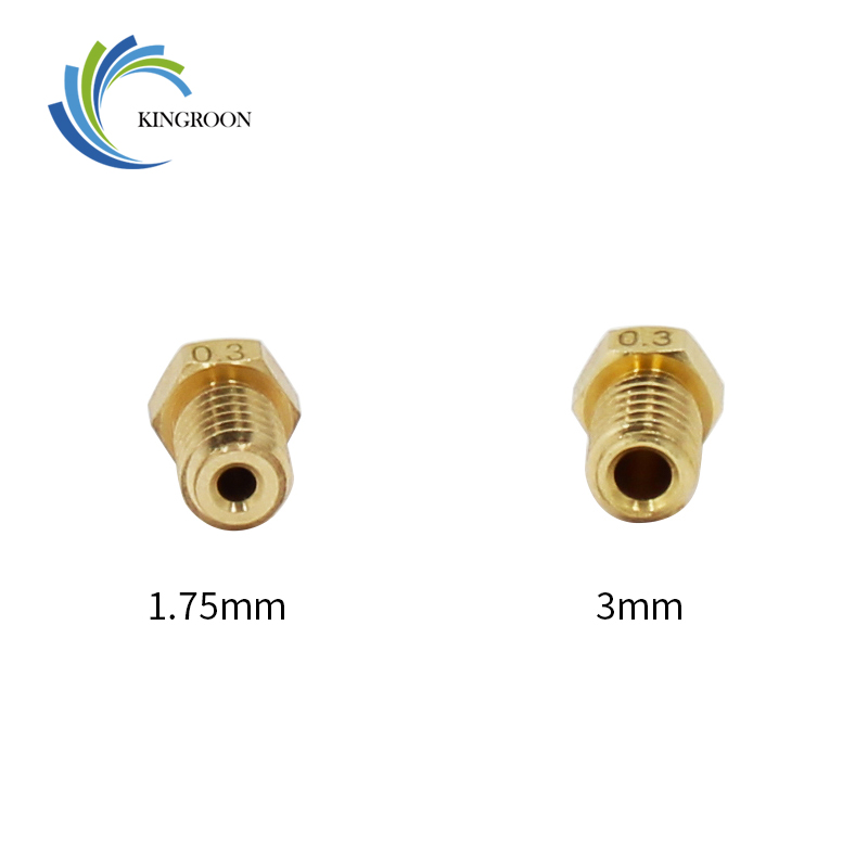 5pcs/lot V5 V6 Nozzle 0.2 0.25 - 3D Printing Fff ulasan dan harga