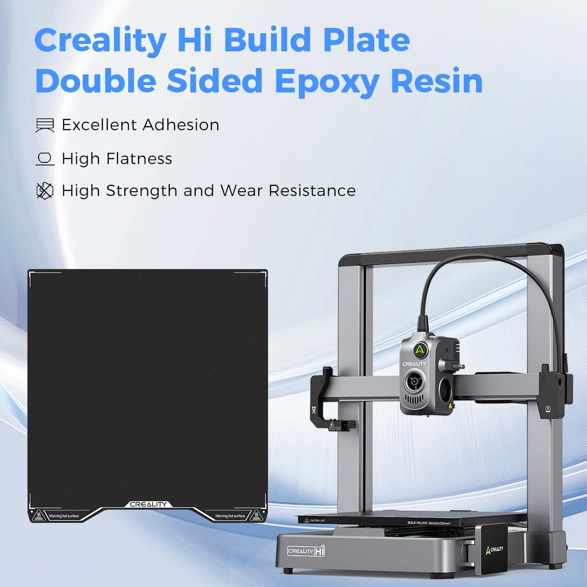 Creality Hi Epoxy Resin Build  - 3D Printing Xyz ulasan dan harga