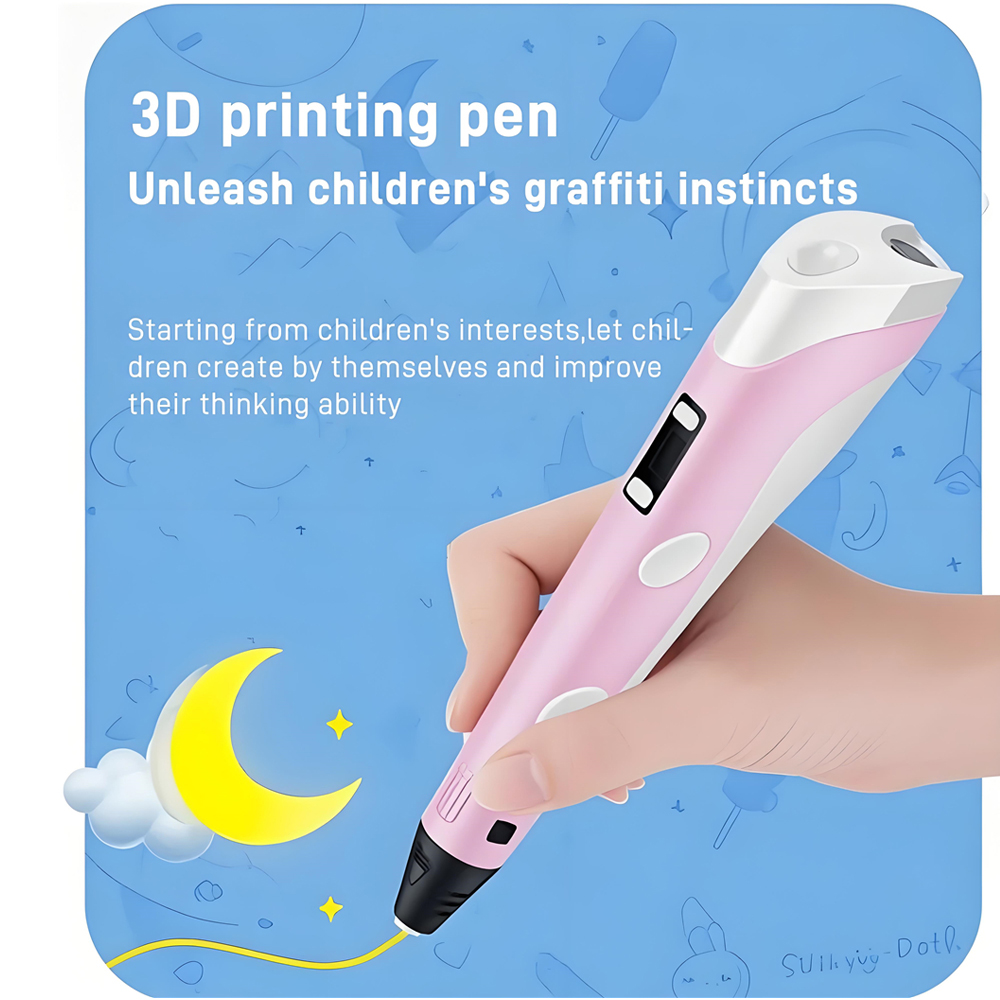 3D Pen With LCD Screen Compati - 3D Printing Xyz ulasan dan harga