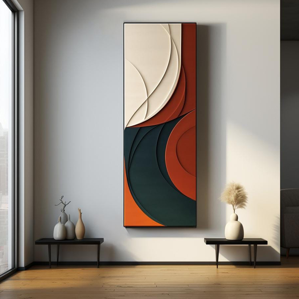3D Minimalist Abstract Large T - 3D Printing Wall ulasan dan harga