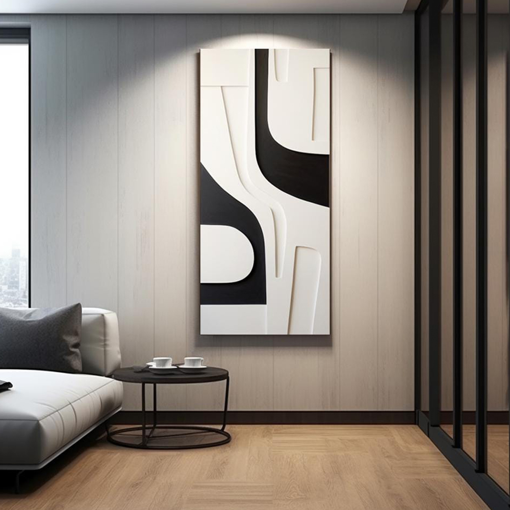 3D Minimalist Abstract Large T - 3D Printing Wall ulasan dan harga