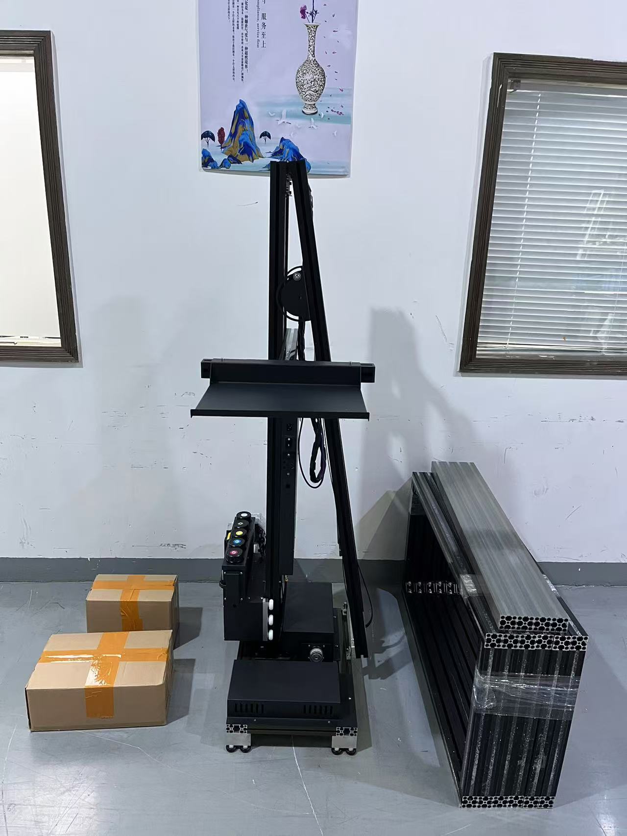 Automatic Wall Painter UV Inkj - 3D Printing Wall ulasan dan harga