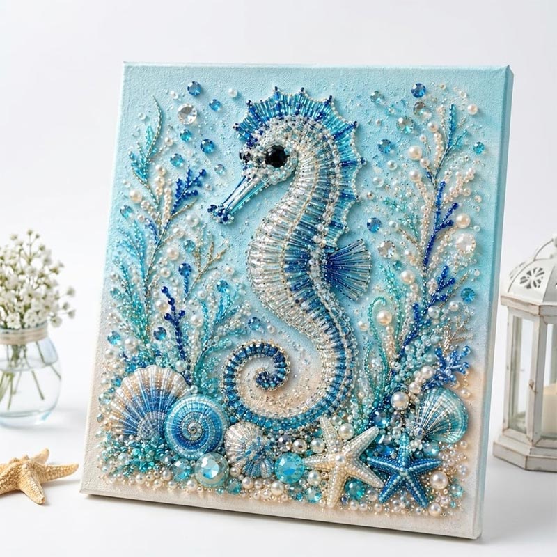 Ocean Theme Pearl Art DIY Kit  - 3D Printing Objects ulasan dan harga
