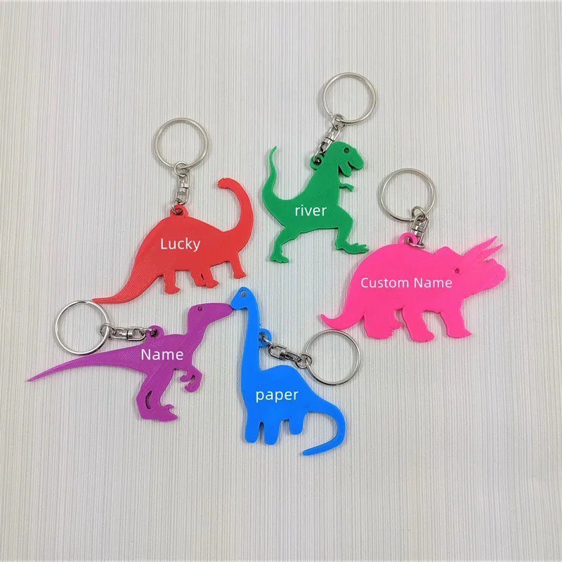 Custom Name Keychains 3D Print - 3D Printing Steel ulasan dan harga