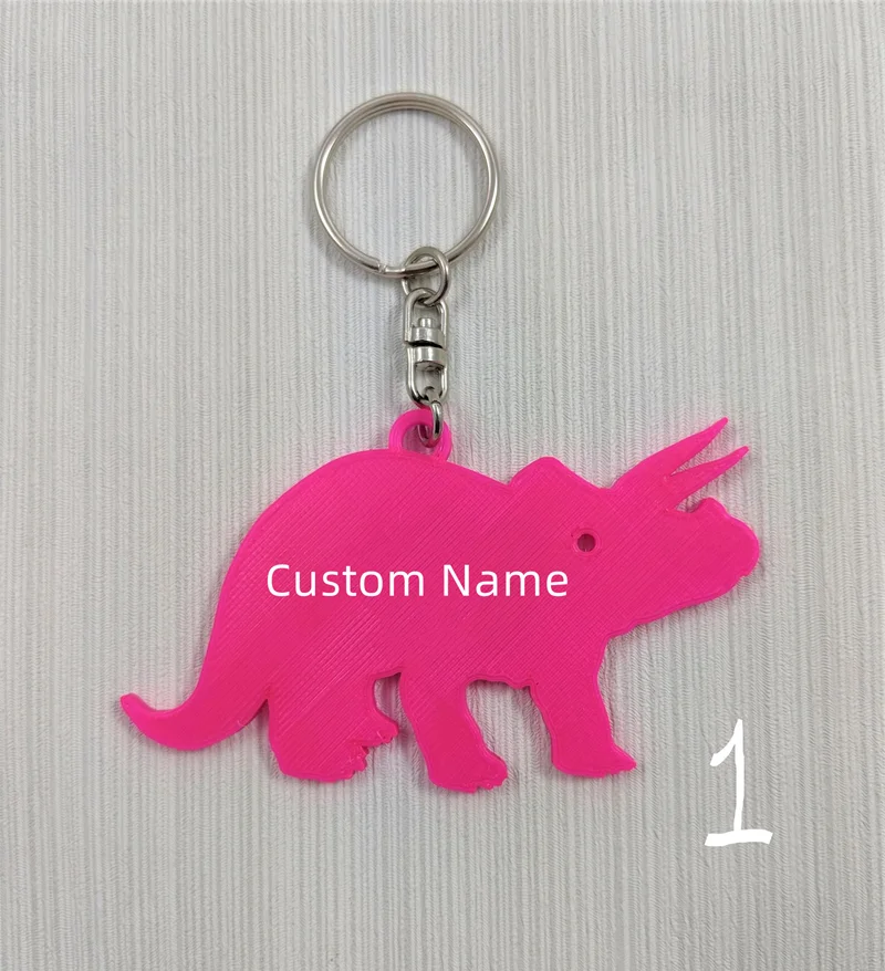 Custom Name Keychains 3D Print - 3D Printing Steel ulasan dan harga