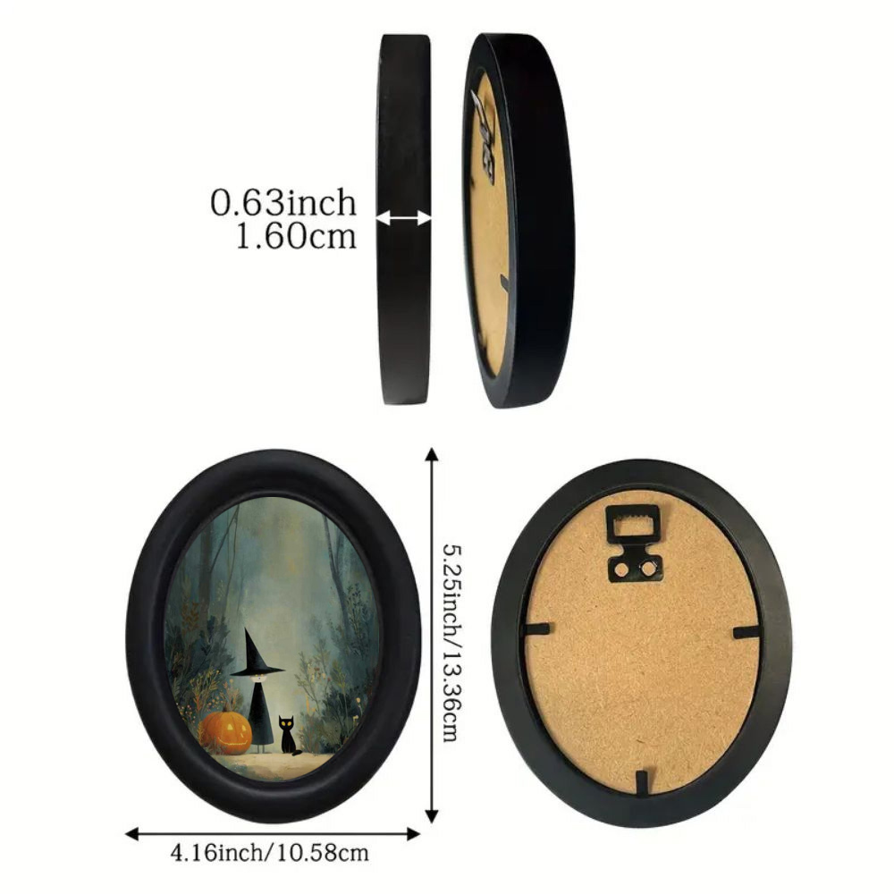 A 3D Vintage Halloween Witch a - 3D Printing Wall ulasan dan harga