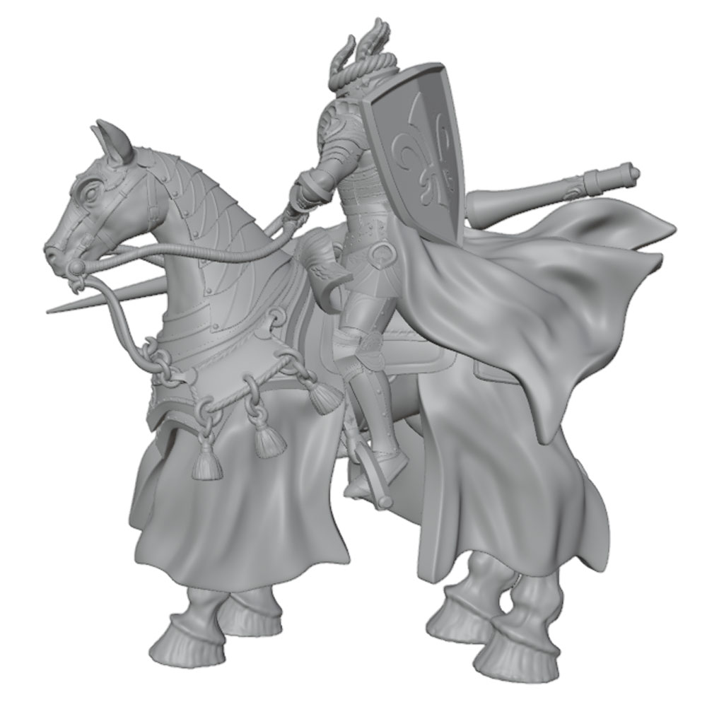 1/24 Desk ornament，Stylish Arm - 3D Printing Knight Armor ulasan dan harga