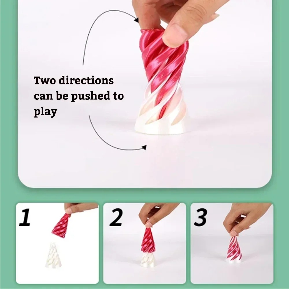 3D Printed Spiral Cone Toy Imp - 3D Printing Objects ulasan dan harga