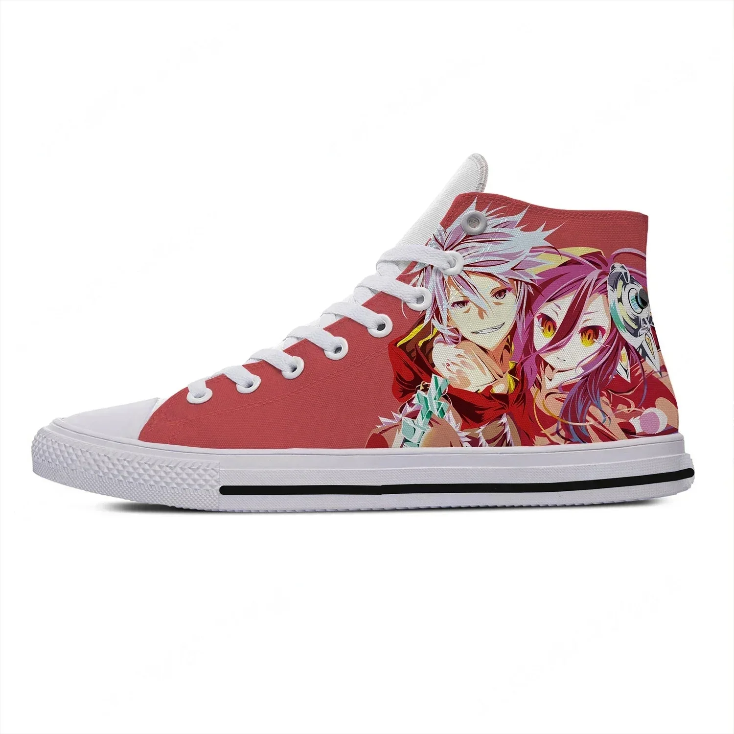 Anime NO GAME NO LIFE High Top - 3D Printing Game ulasan dan harga