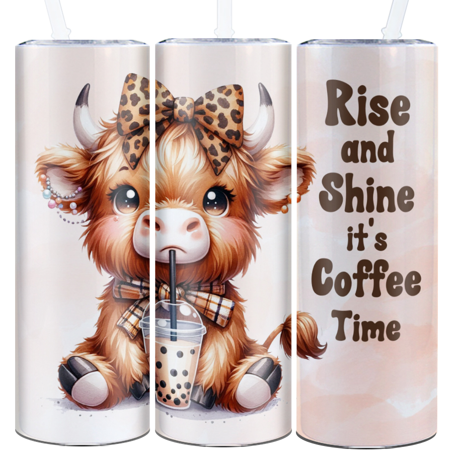 1Pc Travel Coffee Mug Straw Li - 3D Printing Steel ulasan dan harga