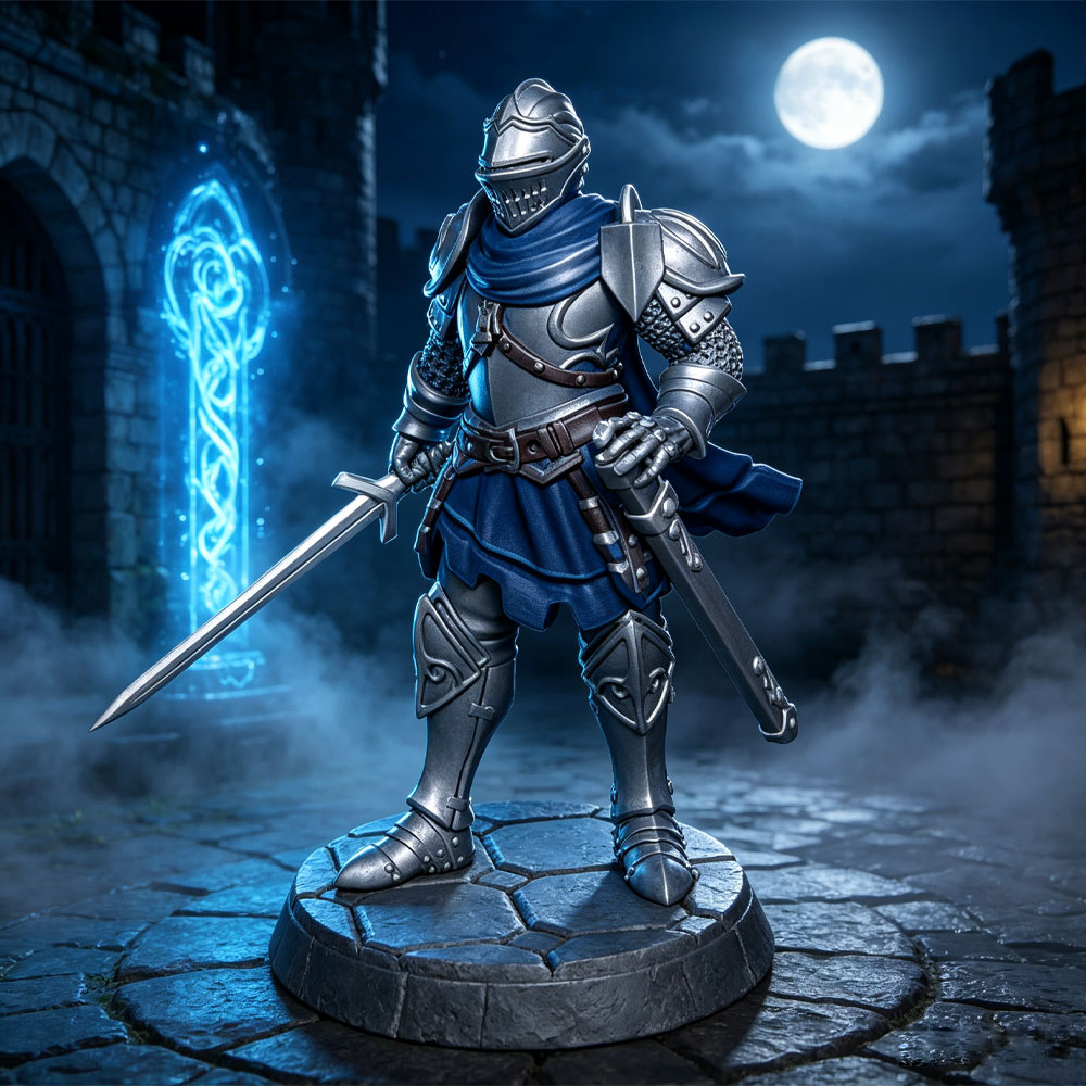 1/24 Medieval Full-Body Plate  - 3D Printing Knight Armor ulasan dan harga