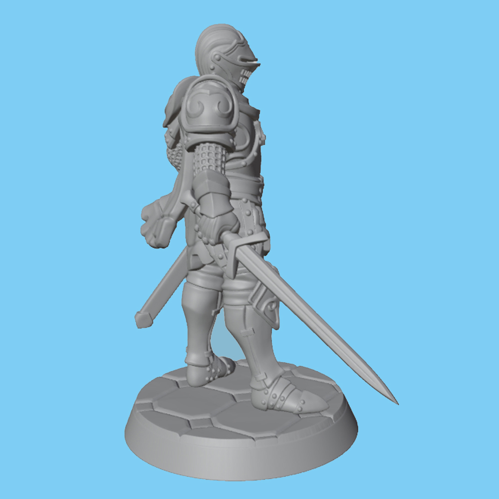 1/24 Medieval Full-Body Plate  - 3D Printing Knight Armor ulasan dan harga