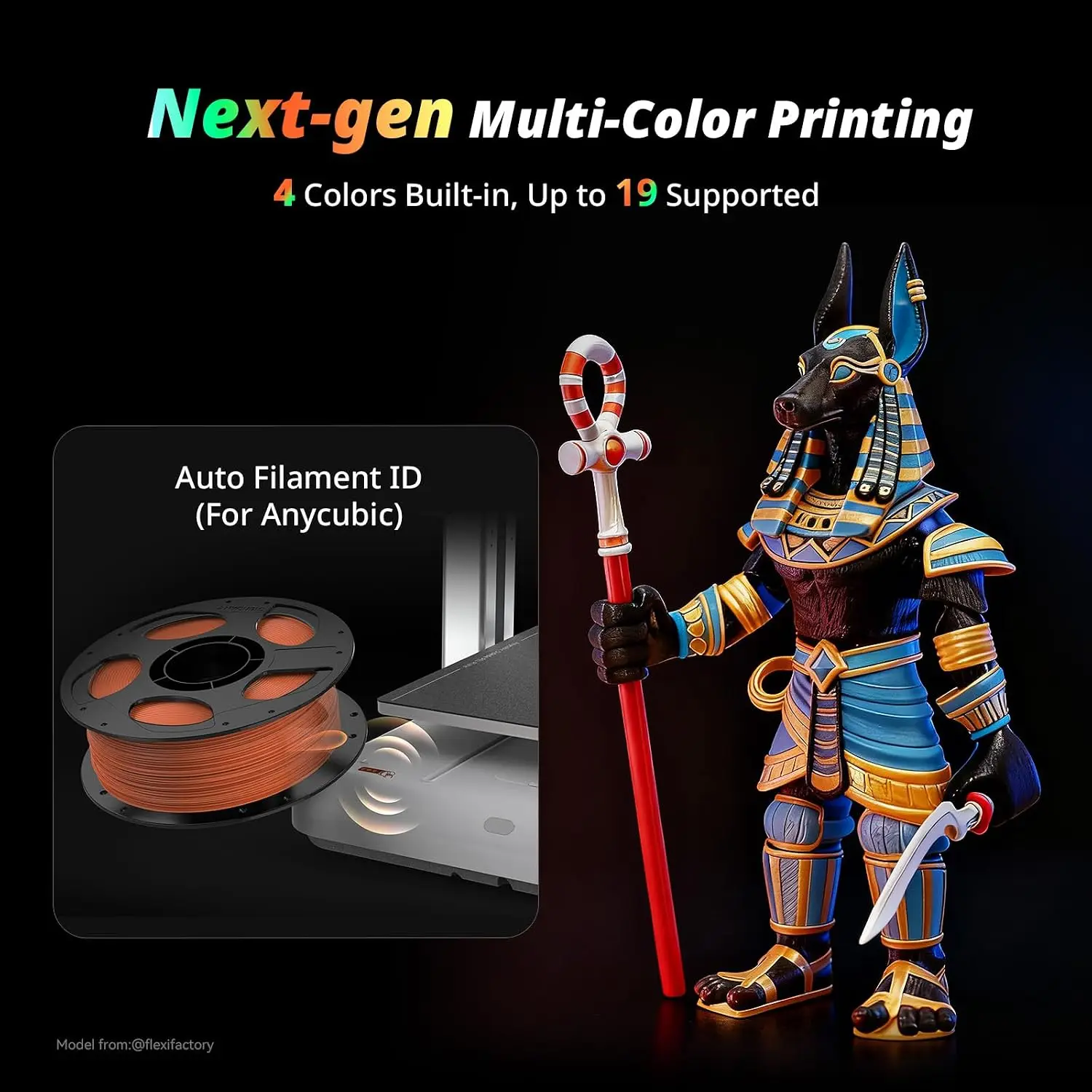 Kobra X Multicolor 3D Printer, - 3D Printing Ai ulasan dan harga