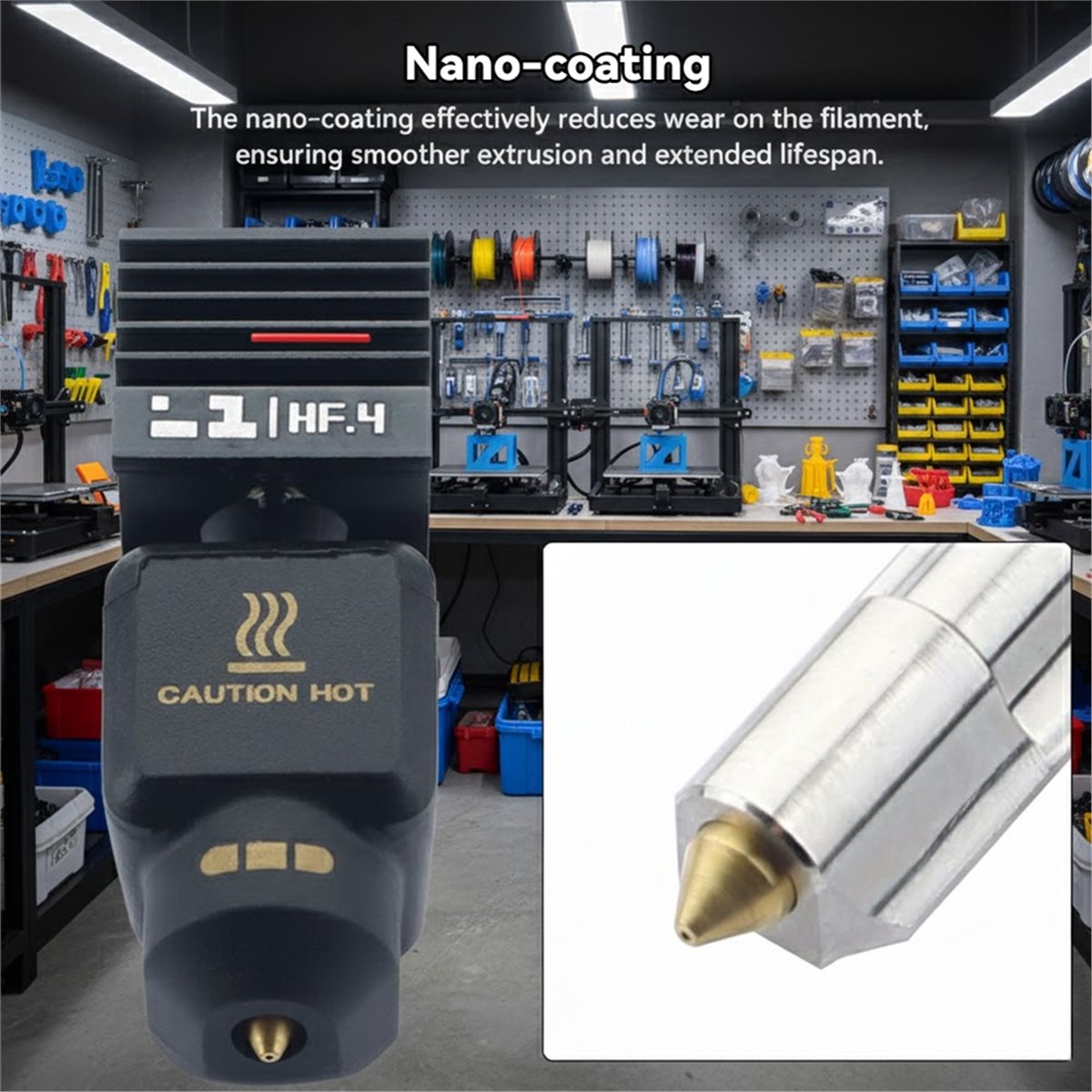 A59E Upgrade High- Nano Harden - 3D Printing Steel ulasan dan harga