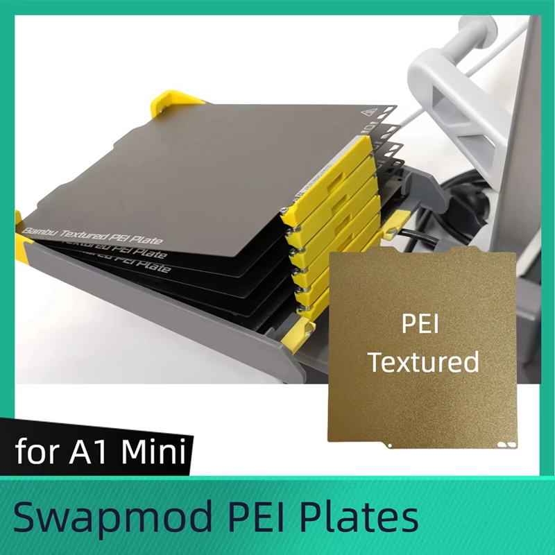5pcs for Bamboo Lab A1 Mini Se - 3D Printing Steel ulasan dan harga