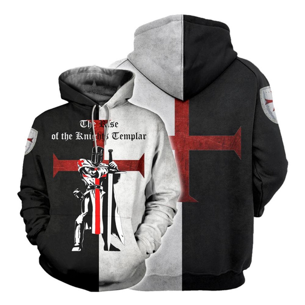 Knights Templar Armor Hoodies  - 3D Printing Knight Armor ulasan dan harga