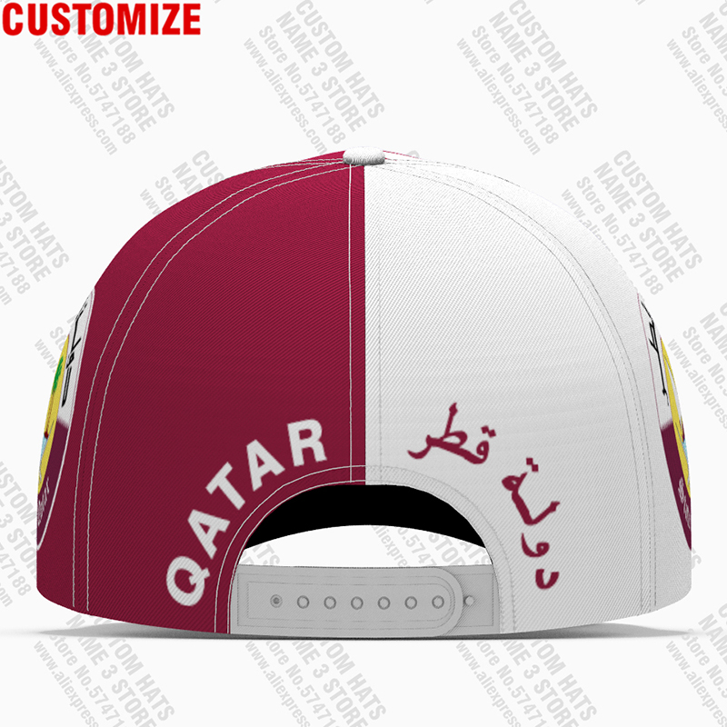 State Of Qatar Baseball Cap Fr - 3D Printing Qatar ulasan dan harga
