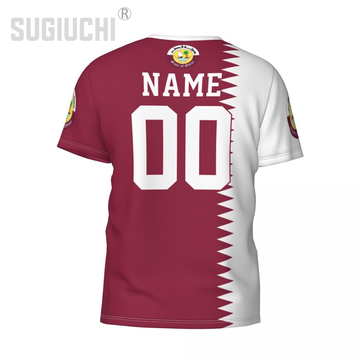 Custom Name Number Qatar Flag  - 3D Printing Qatar ulasan dan harga